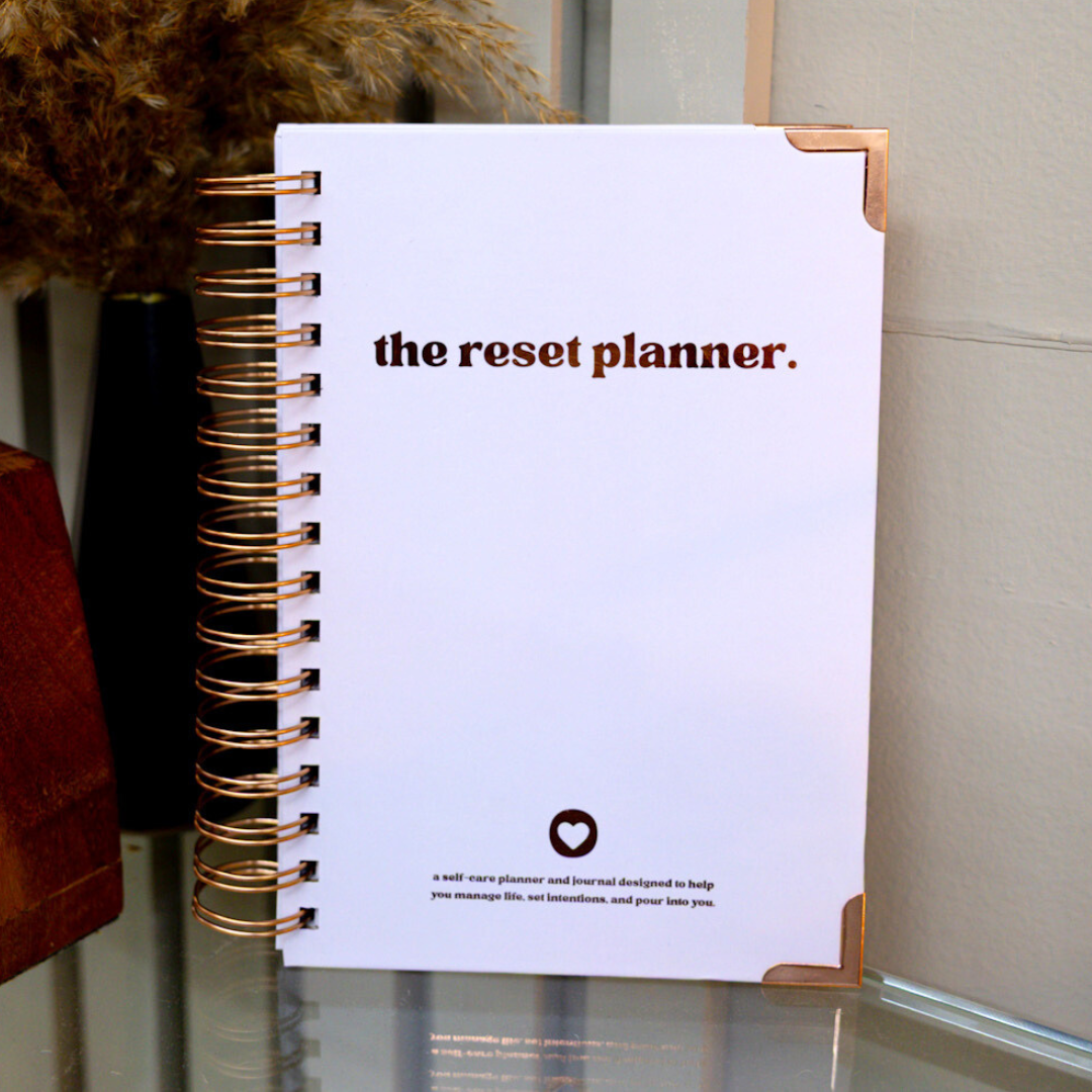 The Self Care Sync Essential Bundle - The Reset Planner + Affirmation Card Bundle