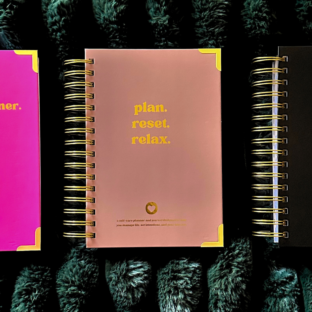 The Self Care Sync Essential Bundle - The Reset Planner + Affirmation Card Bundle